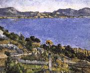 Paul Cezanne Marseilles Bay France oil painting artist